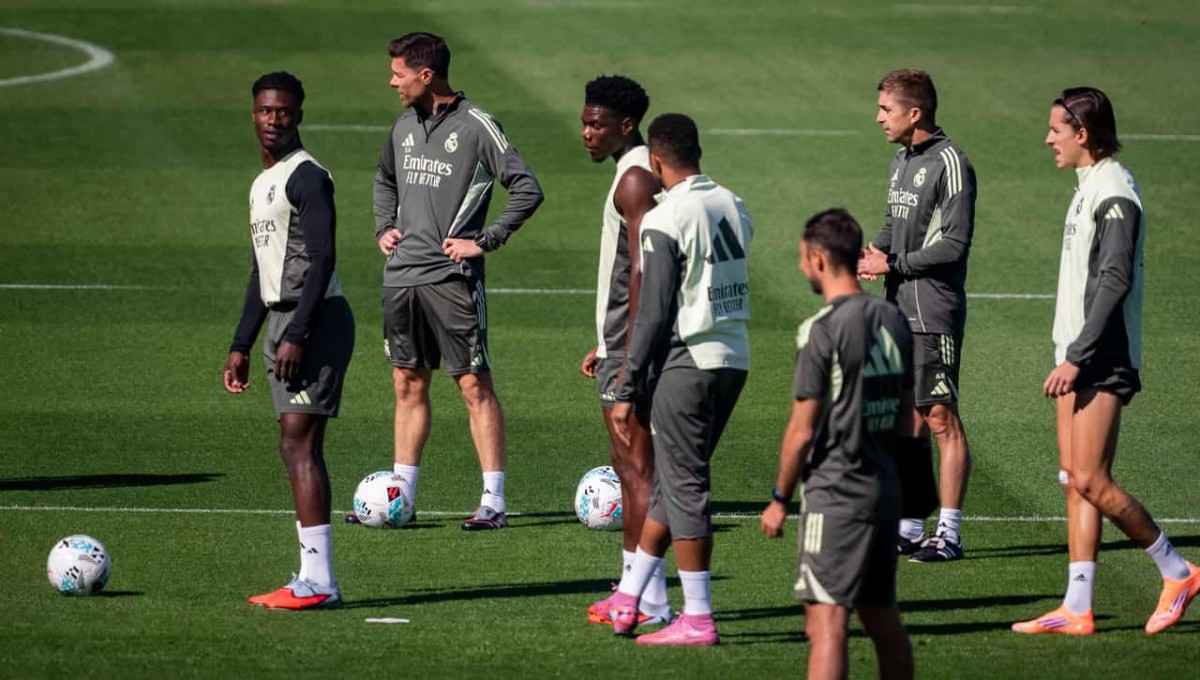 El Real Madrid completa la sesión previa al Getafe con cinco bajas