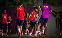 Nueva baja en el entrenamiento del Barcelona y novedades con el estado de Raphinha y Ferran Torres