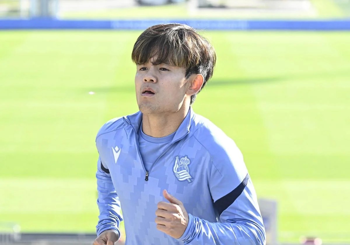 Sigue la preocupación con Take Kubo en la Real Sociedad Sigue la preocupación con Take Kubo en la Real Sociedad