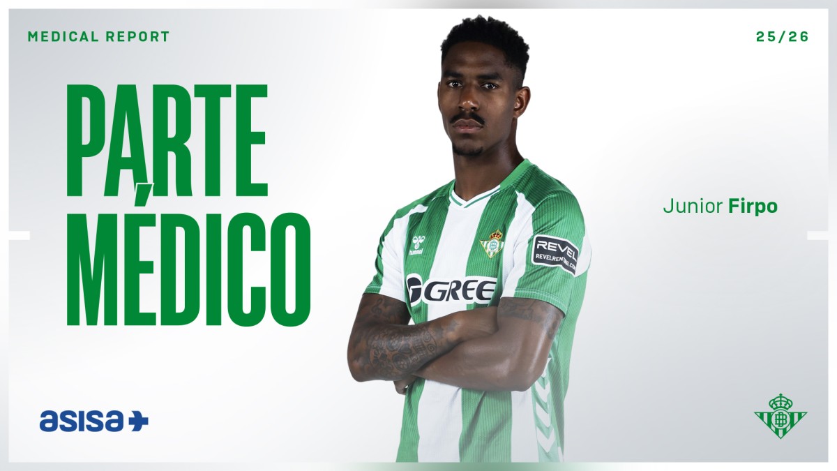 Una nueva lesión importante en el Betis