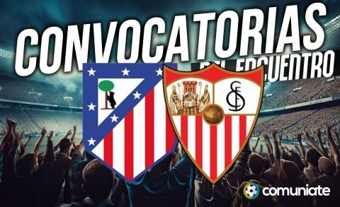 Jugadores convocados para el partido Atlético y Sevilla. Jornada 11. Jugadores convocados para el partido Atlético y Sevilla. Jornada 11.