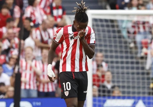 Límite Nico Williams: molestias, gol y descanso en el parón