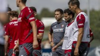 Osasuna recupera a tres jugadores muy importantes en el entrenamiento de este lunes Osasuna recupera a tres jugadores muy importantes en el entrenamiento de este lunes