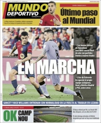 portada periódico deportivo