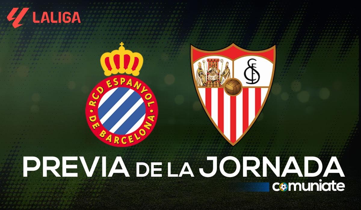 Espanyol - Sevilla. Previa, alineaciones probables y consejos fantasy. Jornada 13 de LaLiga.