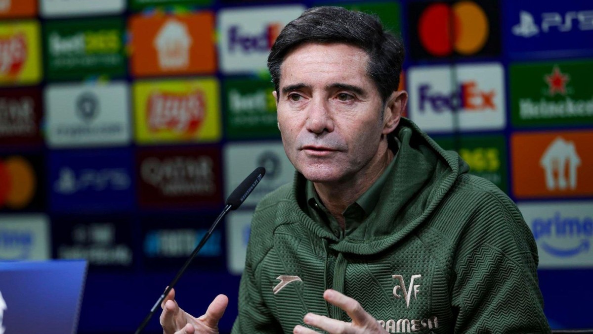 Marcelino sobre el estado de Mouriño, el once titular y la importancia del partido ante el Borussia Dortmund