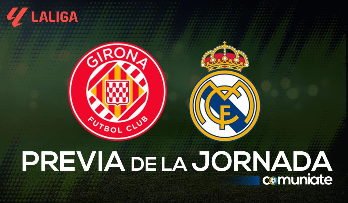 Girona - Real Madrid. Previa, alineaciones probables y consejos fantasy. Jornada 14 de LaLiga.