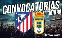 Jugadores convocados para el partido Atlético y Oviedo. Jornada 14. Jugadores convocados para el partido Atlético y Oviedo. Jornada 14.