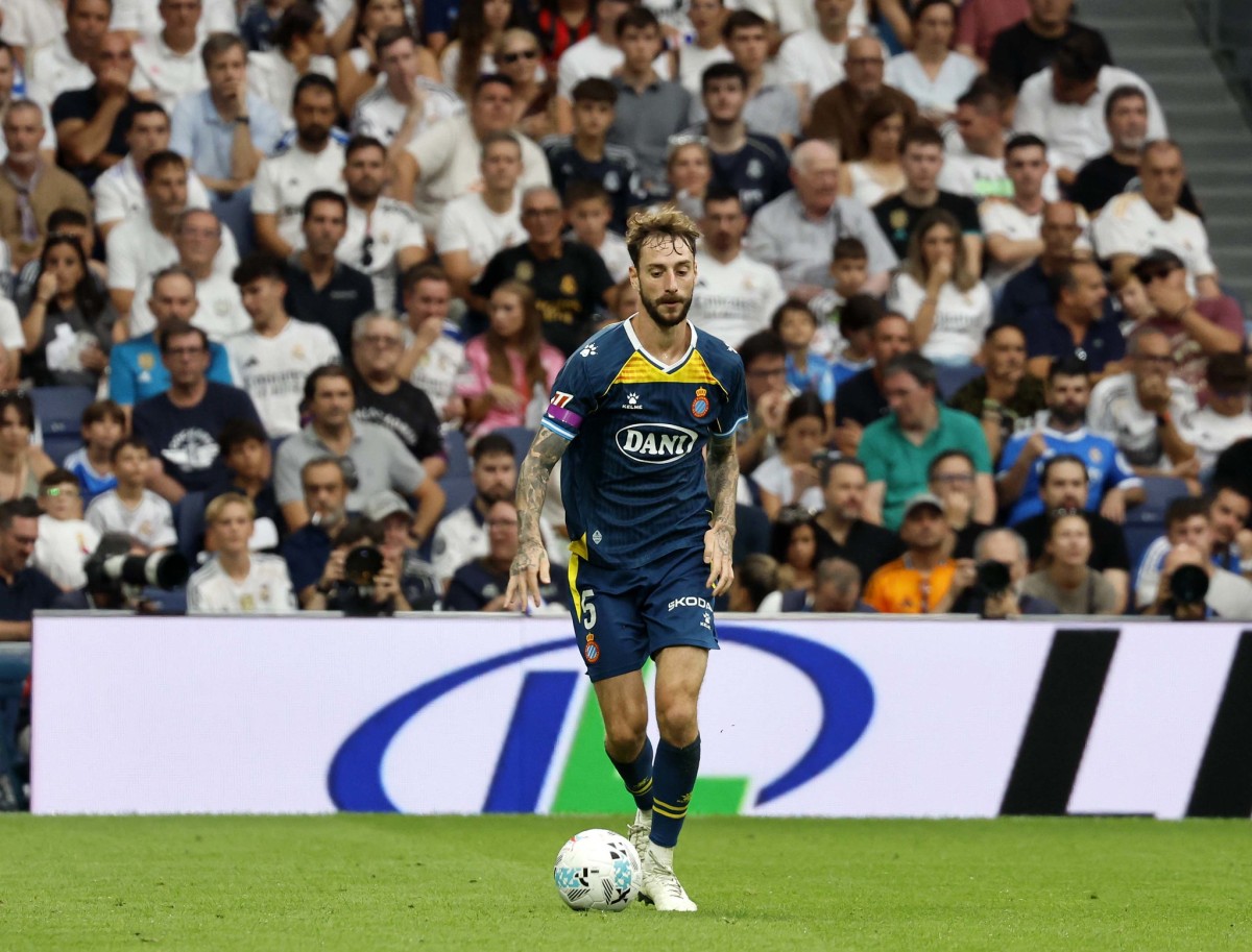 Calero, baja en el Espanyol por molestias ¿Disponible ante el Rayo?