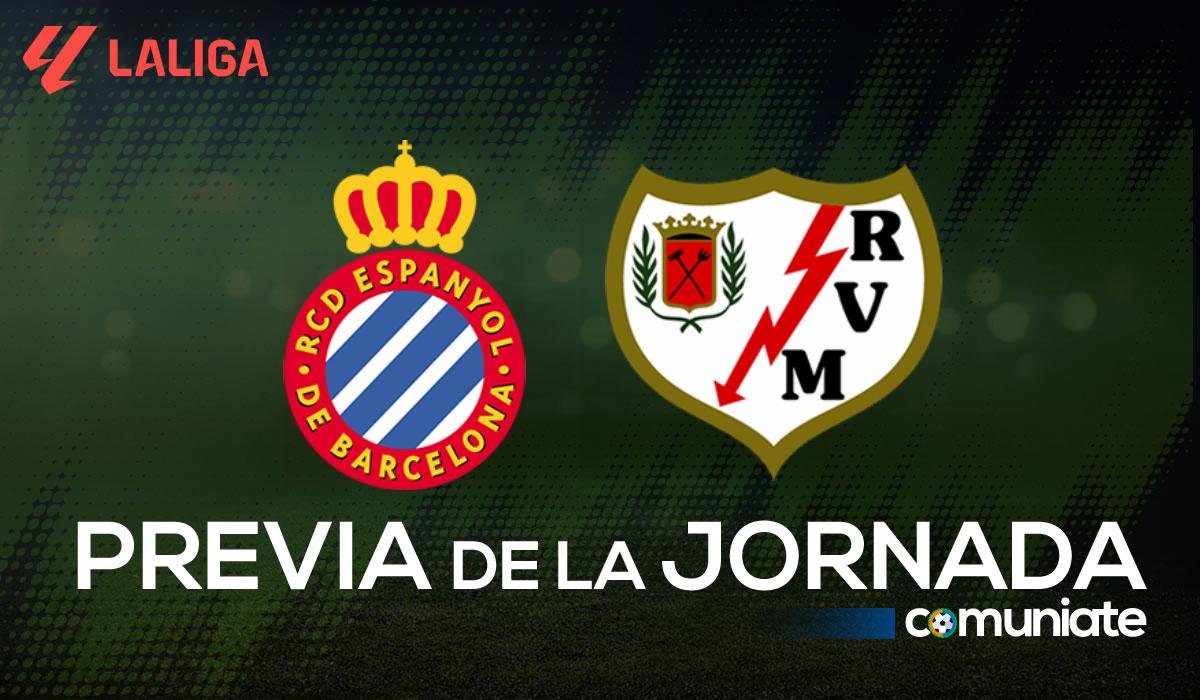 Espanyol - Rayo Vallecano. Previa, alineaciones probables y consejos fantasy. Jornada 15 de LaLiga.
