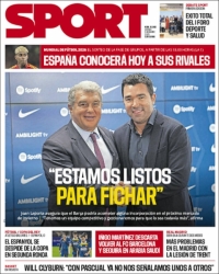 portada periódico deportivo