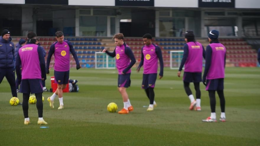 Very important setback in Barcelona's training