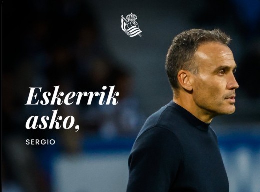 La Real Sociedad hace oficial la destitución de Sergio Francisco La Real Sociedad hace oficial la destitución de Sergio Francisco