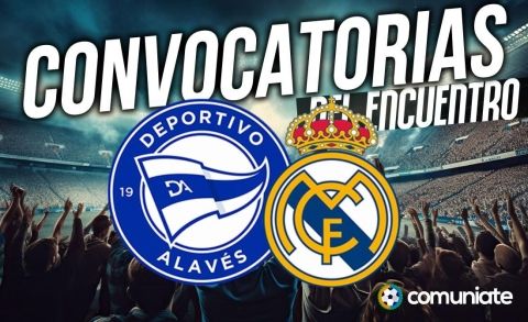 Jugadores convocados para el partido Alavés y Real Madrid. Jornada 16. Jugadores convocados para el partido Alavés y Real Madrid. Jornada 16.