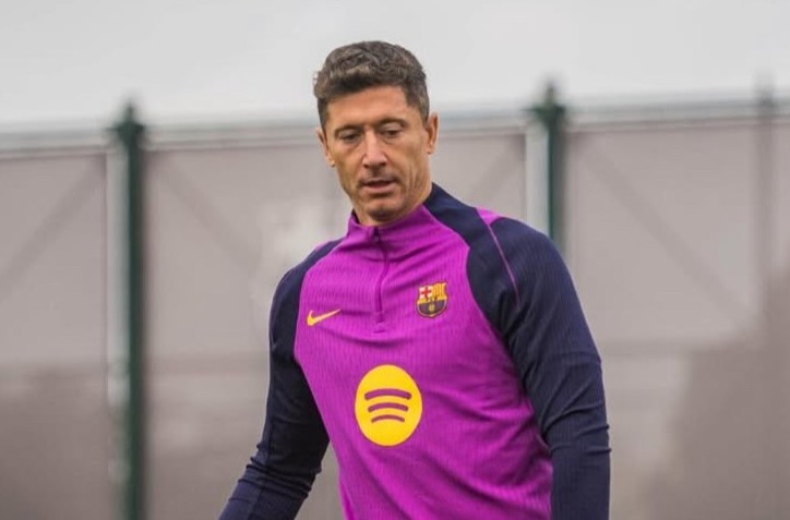Lewandowski no entrena, pero estará en Guadalajara