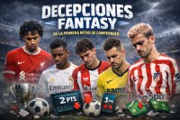 Decepciones fantasy de esta primera mitad de campeonato Decepciones fantasy de esta primera mitad de campeonato