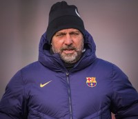 Flick ensayó once en la sesión de ayer sin Pedri, Dani Olmo ni Lewandowski Flick ensayó once en la sesión de ayer sin Pedri, Dani Olmo ni Lewandowski