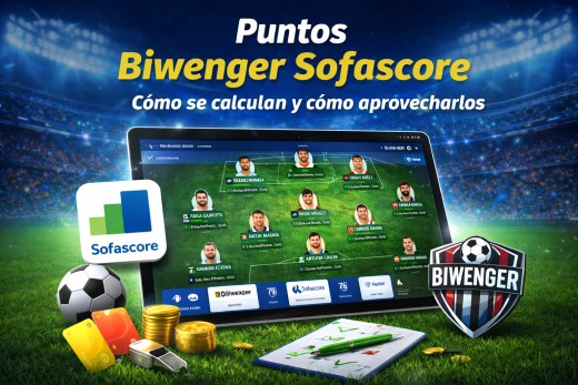 Puntos Biwenger Sofascore: cómo se calculan y cómo aprovecharlos en tu fantasy