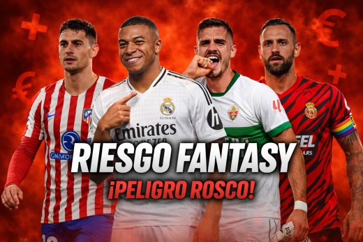 Riesgos Comunio para la jornada 20: Mbappé, Pubill, Raillo, André Silva, Arriaga ...
