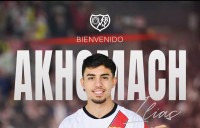 El Rayo Vallecano hace oficial el fichaje de Ilias Akhomach El Rayo Vallecano hace oficial el fichaje de Ilias Akhomach