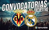 Jugadores convocados para el partido Villarreal y Real Madrid. Jornada 21. Jugadores convocados para el partido Villarreal y Real Madrid. Jornada 21.
