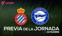 Espanyol - Alavés. Previa, alineaciones probables y consejos fantasy. Jornada 22 de LaLiga.