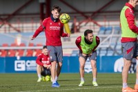 Osasuna sigue con malas noticias con las molestias de Aimar Oroz Osasuna sigue con malas noticias con las molestias de Aimar Oroz