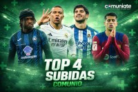 Los 4 jugadores que más han subido en Comunio Los 4 jugadores que más han subido en Comunio