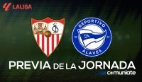 Sevilla - Alavés. Previa, alineaciones probables y consejos fantasy. Jornada 24 de LaLiga.