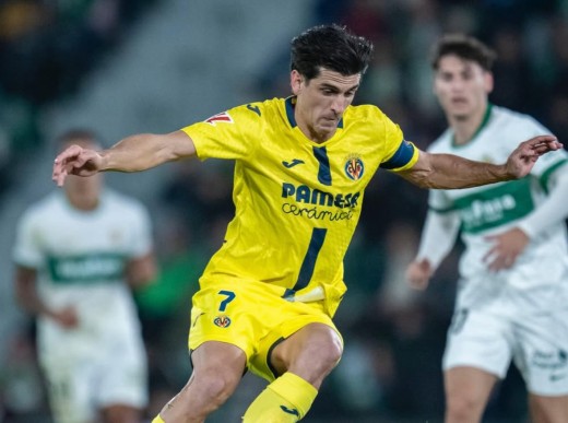 Gerard Moreno se cayó del once a última hora por molestias