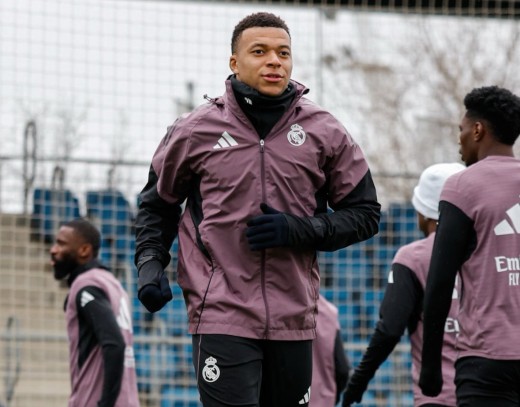 Mbappé, baja inesperada en el entrenamiento de este miércoles