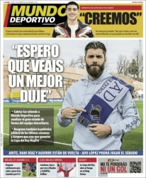portada periódico deportivo