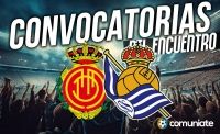 Jugadores convocados para el partido Mallorca y Real Sociedad. Jornada 26. Jugadores convocados para el partido Mallorca y Real Sociedad. Jornada 26.