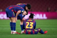 Parte médico oficial y tiempo de baja de Balde y Kounde