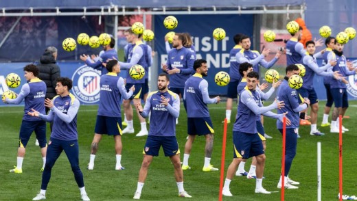 Simeone no ensaya once pero se esperan varias rotaciones para recibir a la Real Sociedad