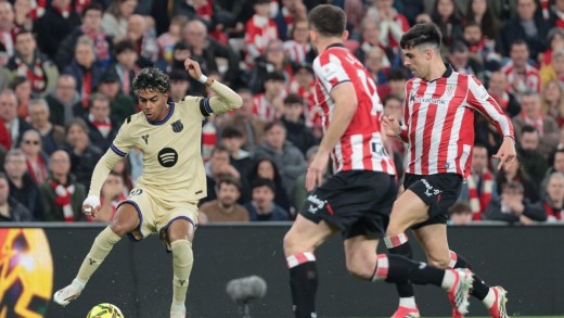 ¡Lamine Yamal salva al Barcelona! Crónica del Athletic Club 0-1 FC Barcelona