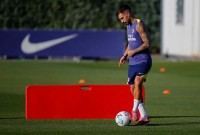 El Atlético recupera efectivos en una sesión marcada por la cautela con Cardoso