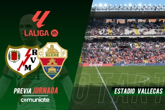 Rayo Vallecano - Elche. Previa, alineaciones probables y consejos fantasy. Jornada 30 de LaLiga.