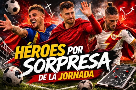 Héroes por sorpresa en Comunio y Fantasy de la jornada 30