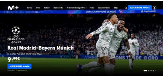 Dos partidazos de Champions League, LaLiga y el mejor cine por solo 9,99€