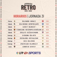 LaLiga prepara su primera jornada retro ¿qué te parece este once retro?