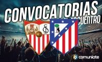 Jugadores convocados para el partido Sevilla y Atlético. Jornada 31. Jugadores convocados para el partido Sevilla y Atlético. Jornada 31.