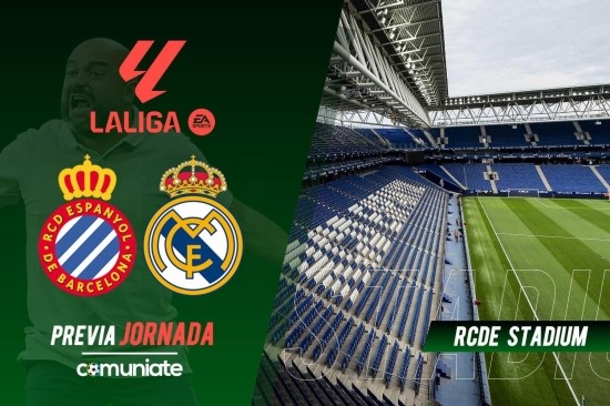 Espanyol - Real Madrid. Previa, alineaciones probables y consejos fantasy. Jornada 34 de LaLiga.