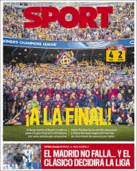portada periódico deportivo