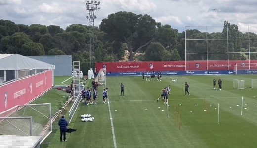 Entrenamiento del Atlético: Julián Álvarez descartado, Giuliano al margen