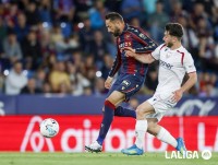 Levante 3-2 Osasuna: remontada de orgullo granota para seguir creyendo