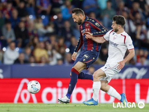 Levante 3-2 Osasuna: remontada de orgullo granota para seguir creyendo