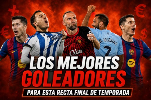 Los mejores delanteros en Comunio y Fantasy para esta recta final de temporada.