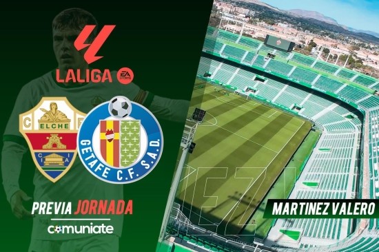 Elche - Getafe. Previa, alineaciones probables y consejos fantasy. Jornada 37 de LaLiga.