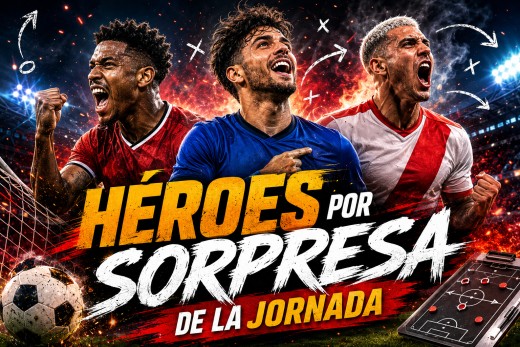 Héroes por sorpresa en Comunio y Fantasy de la jornada 37